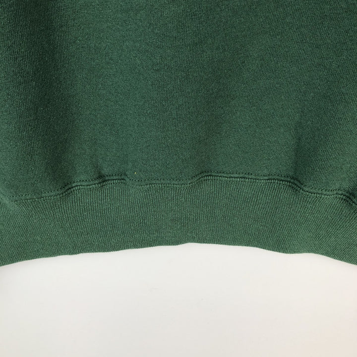 Swingster MICHIGAN STATE Michigan State University College Sweatshirt, Made in USA, Men's Size L (approx.), Vintage. cotton green type Vintage Second Hand