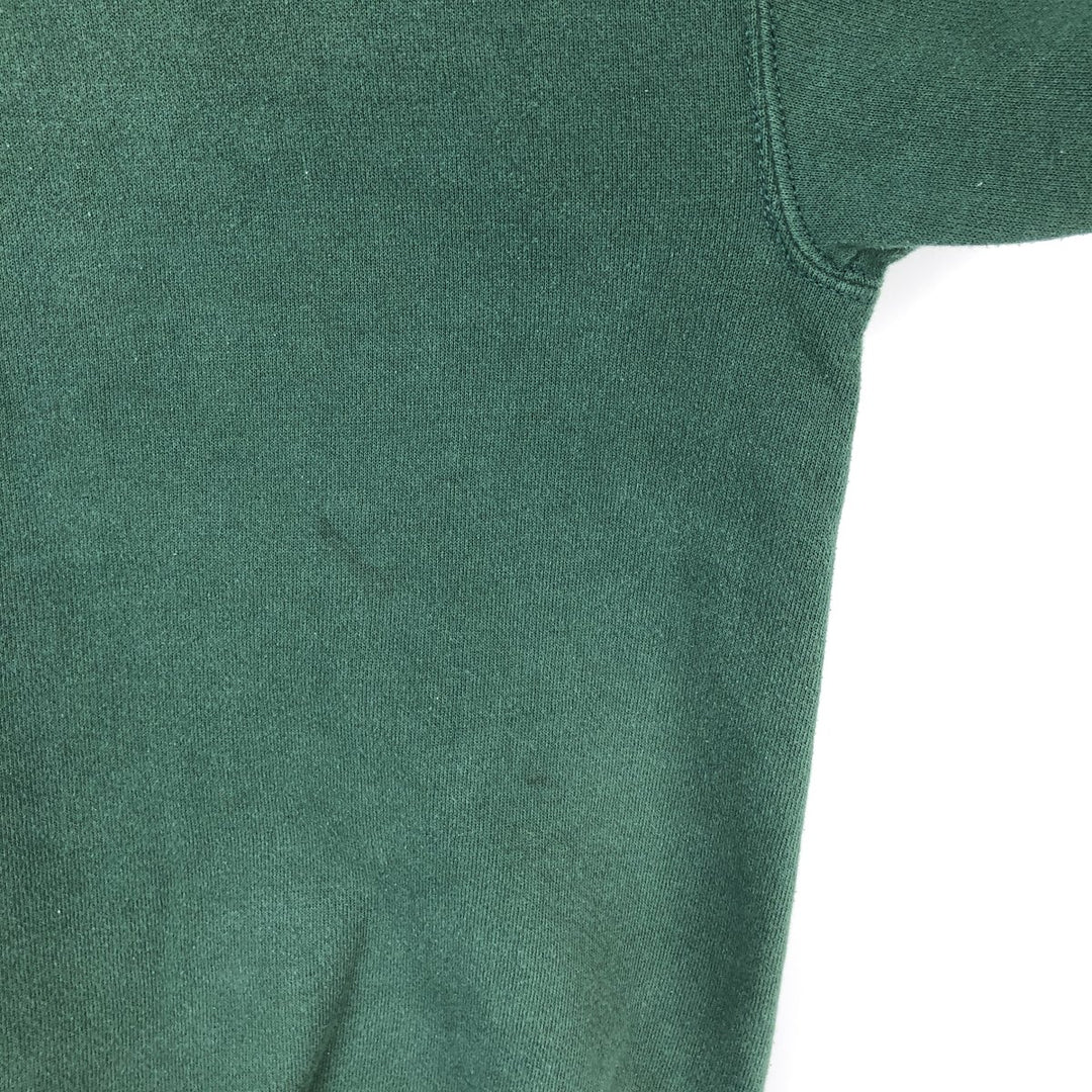 90'S Jansport College Sweatshirt, Made in USA, Men's M, Vintage cotton green type Vintage Second Hand