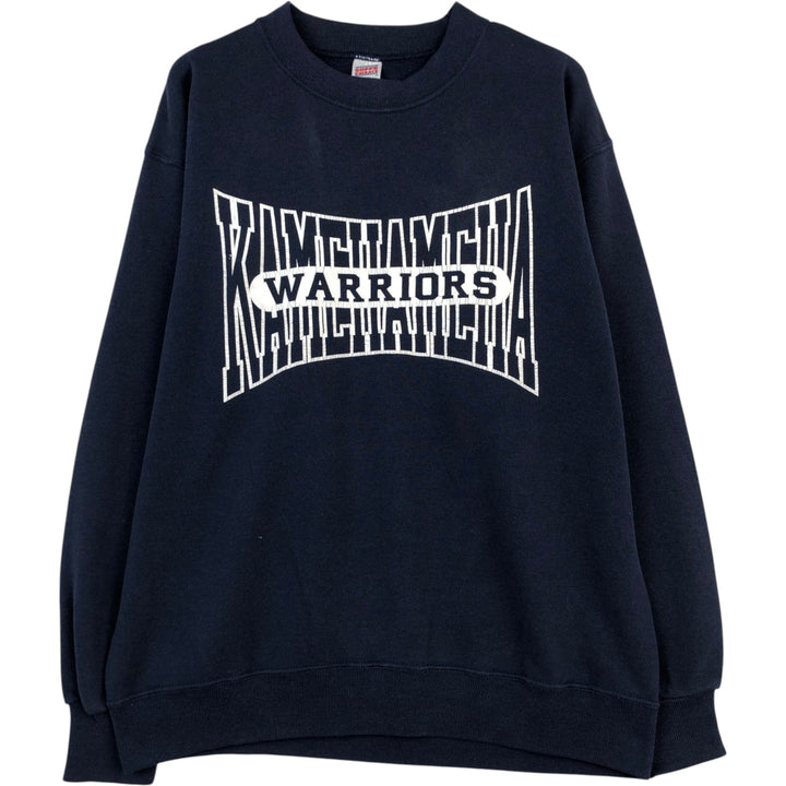 90'S Sophie College Sweatshirt, Made in USA, Men's Size L (approx.), Vintage polyester navy blue type Vintage Second Hand