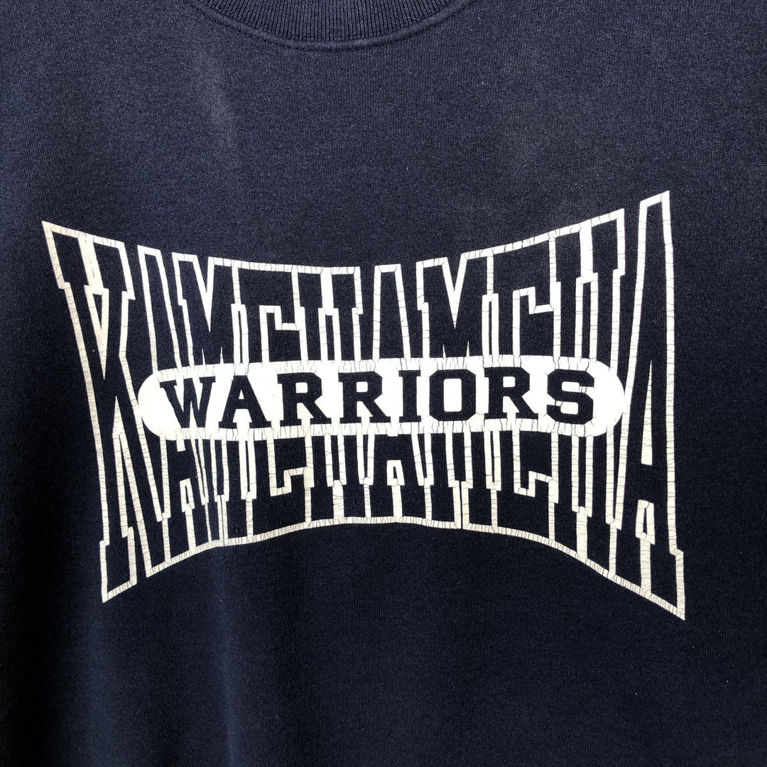 90'S Sophie College Sweatshirt, Made in USA, Men's Size L (approx.), Vintage polyester navy blue type Vintage Second Hand