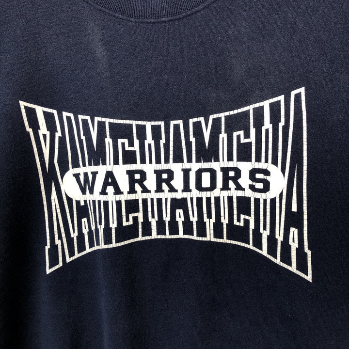 90'S Sophie College Sweatshirt, Made in USA, Men's Size L (approx.), Vintage polyester navy blue type Vintage Second Hand