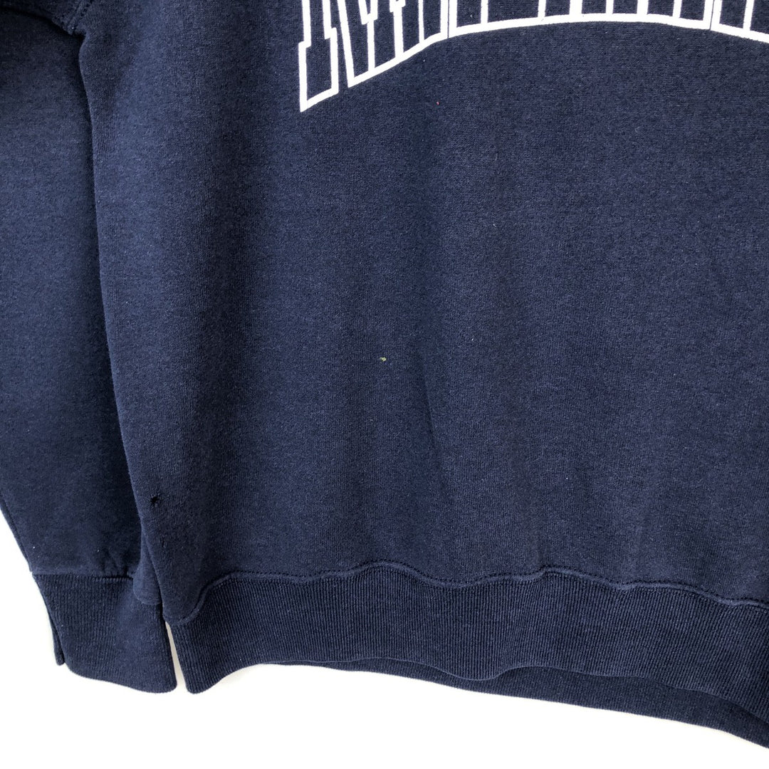 90'S Sophie College Sweatshirt, Made in USA, Men's Size L (approx.), Vintage polyester navy blue type Vintage Second Hand