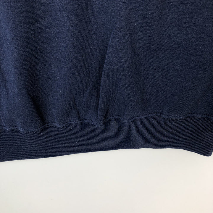 90'S Sophie College Sweatshirt, Made in USA, Men's Size L (approx.), Vintage polyester navy blue type Vintage Second Hand