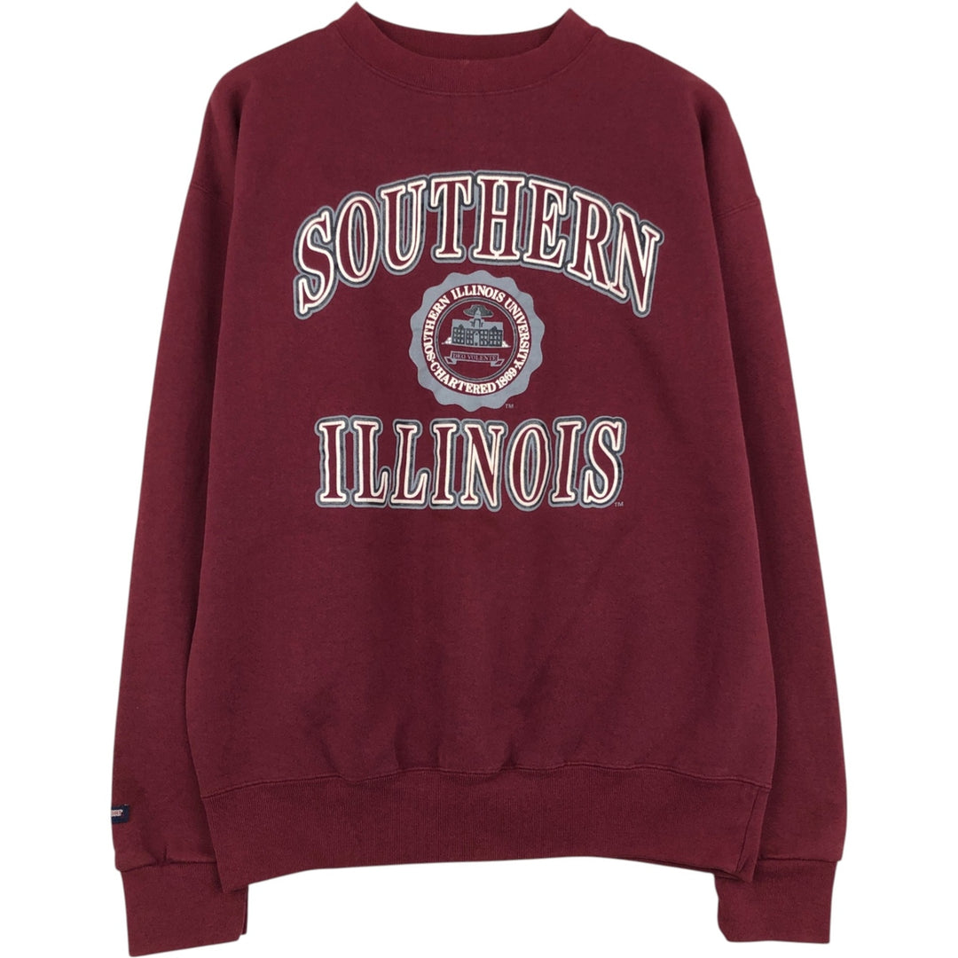 Jansport College Sweatshirt, Made in USA, Men's Size XL cotton red type reddish brown Vintage Second Hand