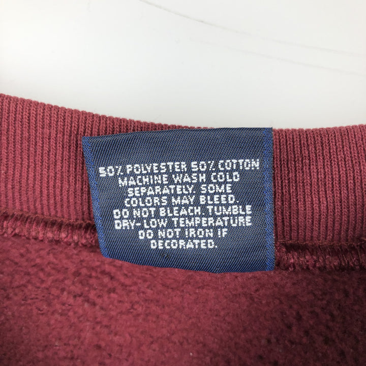 Jansport College Sweatshirt, Made in USA, Men's Size XL cotton red type reddish brown Vintage Second Hand