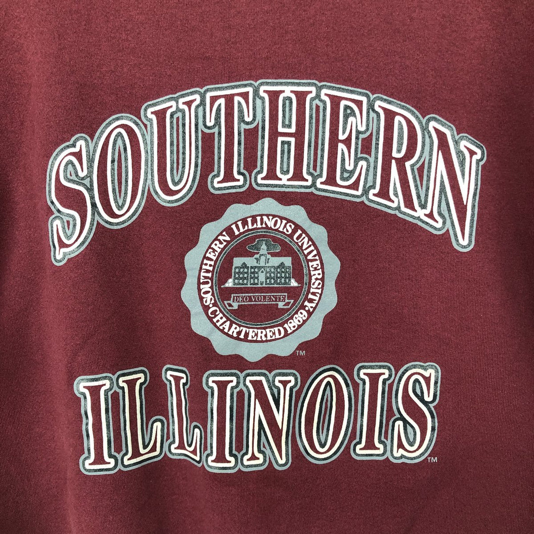 Jansport College Sweatshirt, Made in USA, Men's Size XL cotton red type reddish brown Vintage Second Hand