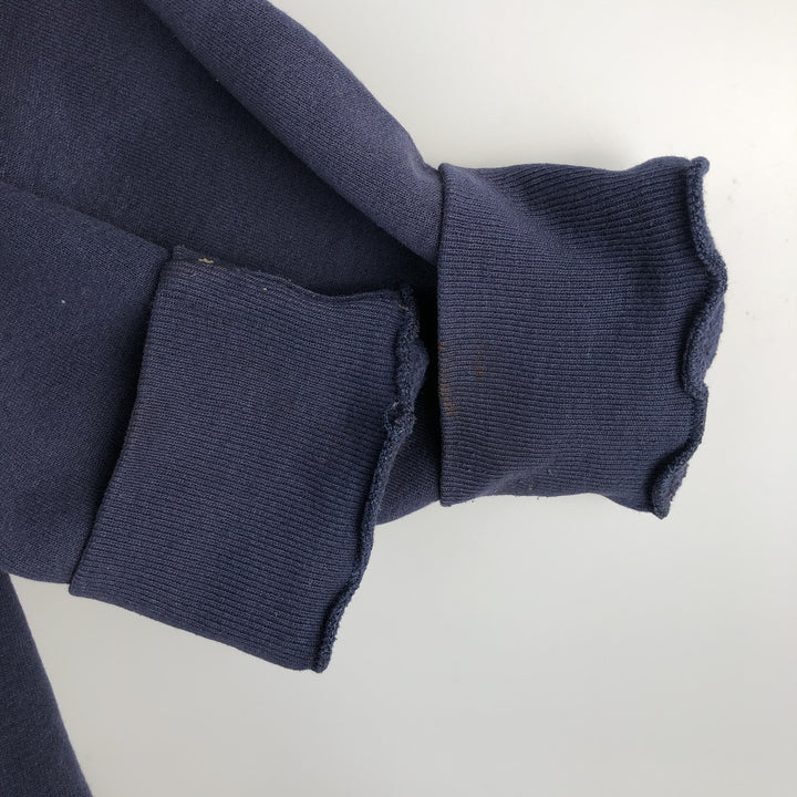 Vintage 90'S Jansport college sweatshirt, made in the USA, size L, men's cotton navy blue type Vintage Second Hand