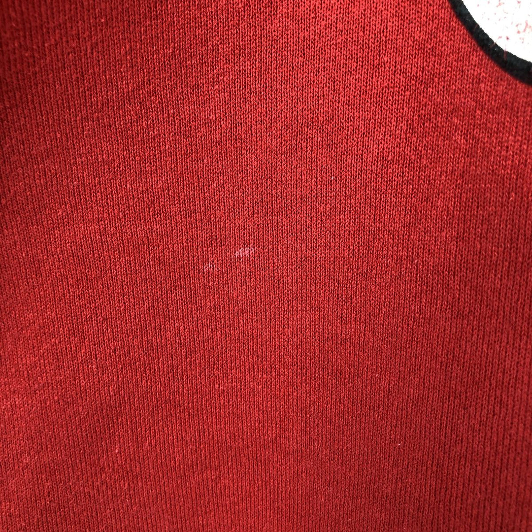80'S Sophie Soffe Triple Print College Sweatshirt, Made in USA, Men's XL (approx.), Vintage cotton red type Vintage Second Hand