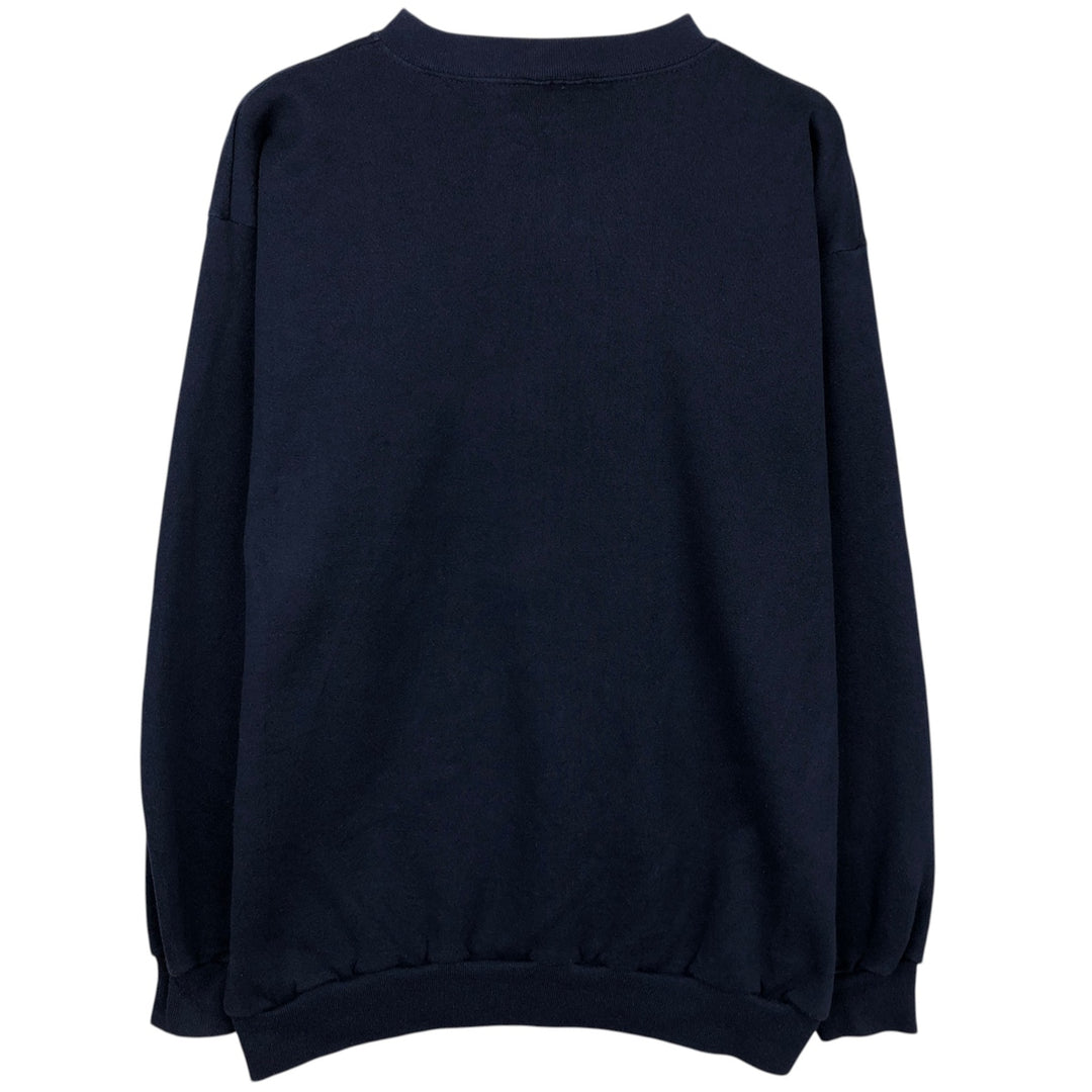 TRAU&LOEVNER TNT Notre Dame University Fighting Irish College Character Sweatshirt cotton navy blue type Vintage Second Hand