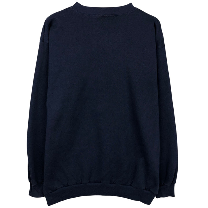 TRAU&LOEVNER TNT Notre Dame University Fighting Irish College Character Sweatshirt cotton navy blue type Vintage Second Hand