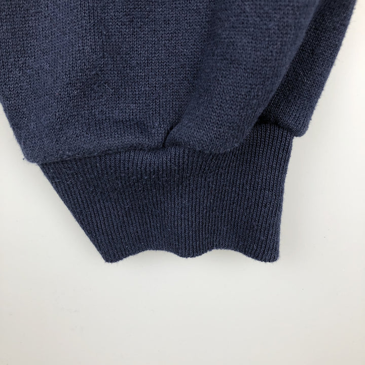 TRAU&LOEVNER TNT Notre Dame University Fighting Irish College Character Sweatshirt cotton navy blue type Vintage Second Hand