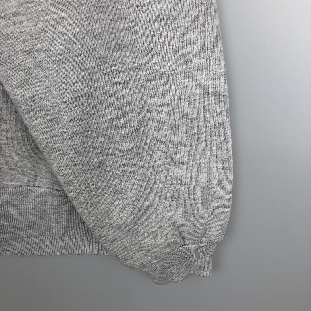 80s-90'S Jerzees College Sweatshirt, Made in USA, Men's Size M (approx.), Vintage cotton gray type Vintage Second Hand