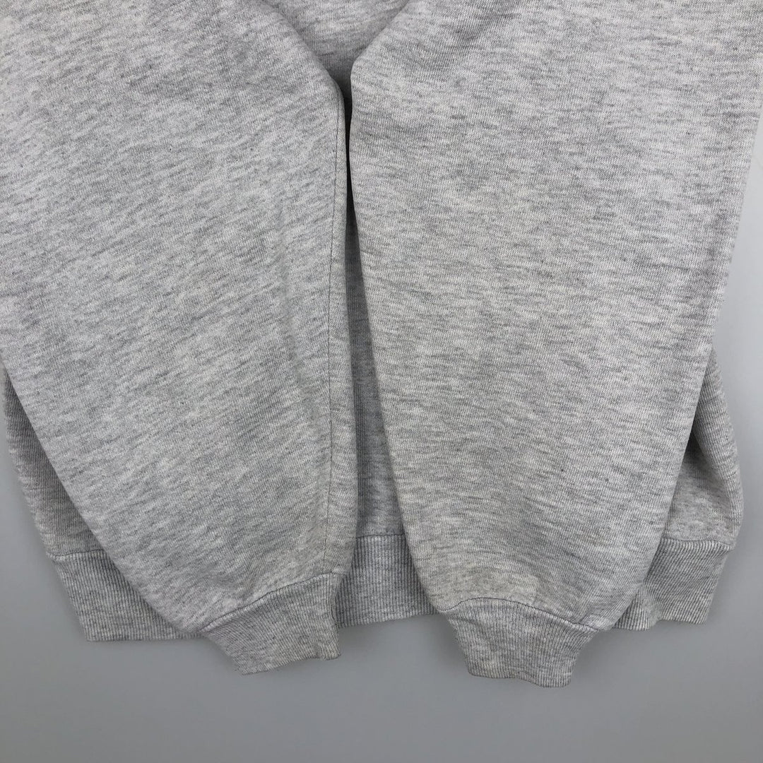 80s-90'S Jerzees College Sweatshirt, Made in USA, Men's Size M (approx.), Vintage cotton gray type Vintage Second Hand