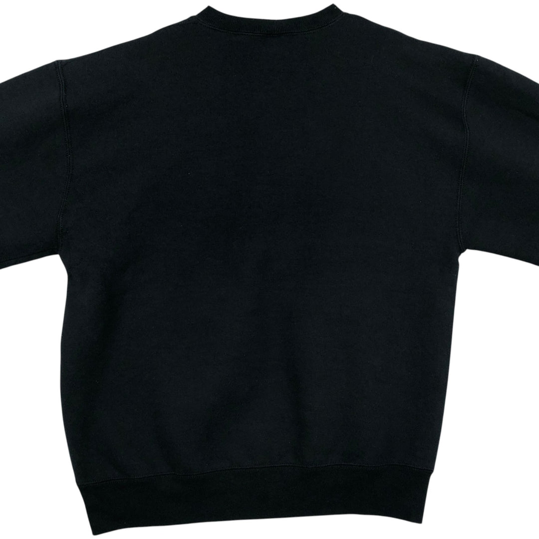 Vintage 80s-90'S Russell college sweatshirt, made in the USA, size L, men's cotton navy blue type Vintage Second Hand