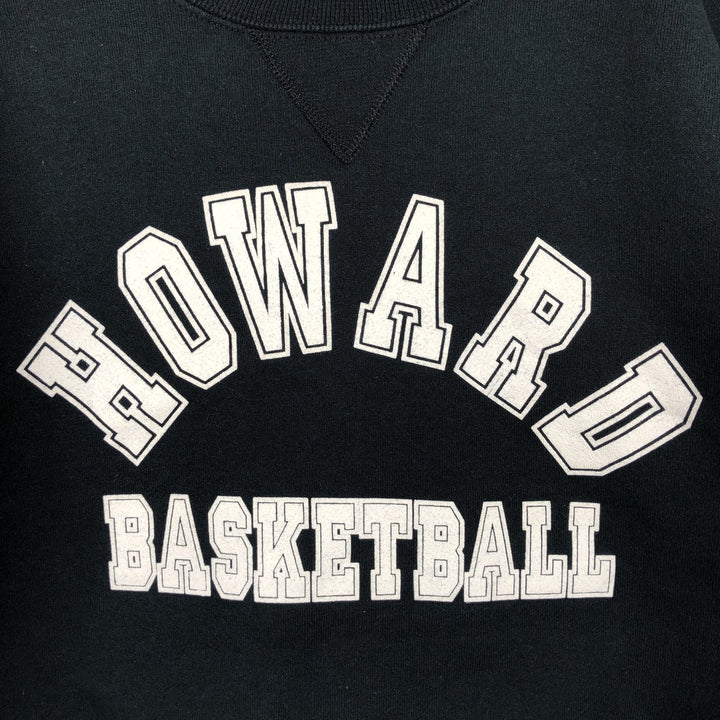 Vintage 80s-90'S Russell college sweatshirt, made in the USA, size L, men's cotton navy blue type Vintage Second Hand