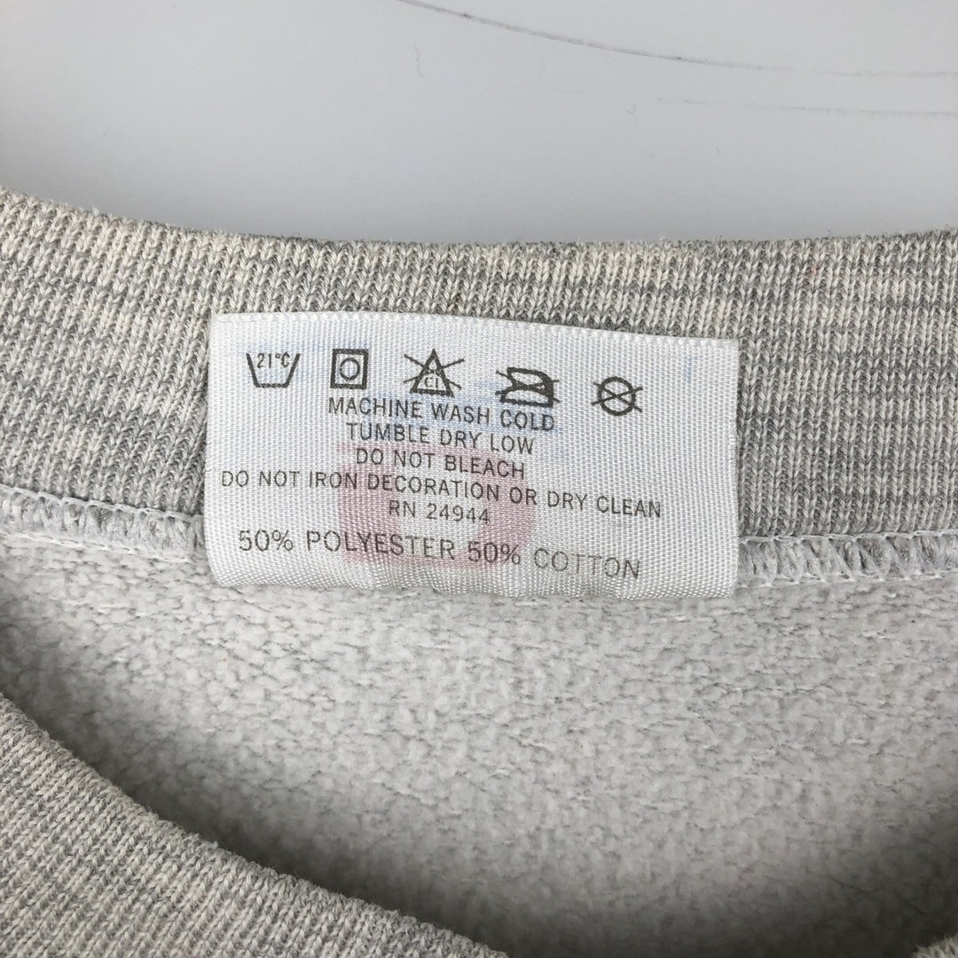 Vintage 90'S DODGER college sweatshirt, made in the USA, size L, men's cotton gray type Vintage Second Hand