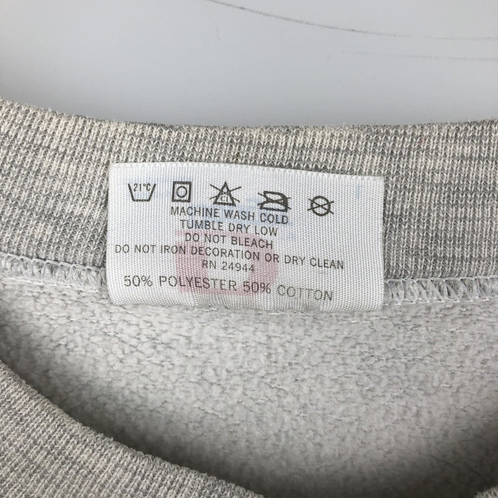 Vintage 90'S DODGER college sweatshirt, made in the USA, size L, men's cotton gray type Vintage Second Hand