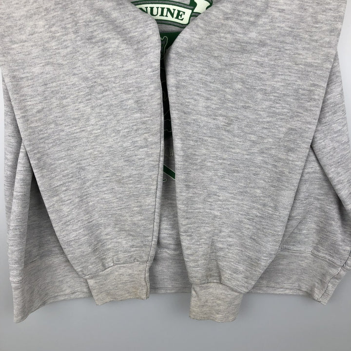 Vintage 90'S DODGER college sweatshirt, made in the USA, size L, men's cotton gray type Vintage Second Hand
