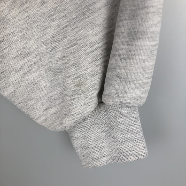 Jerzees Cotton Sweatshirt College Sweatshirt, Made in USA, Men's Size XL (approx.) cotton white type Vintage Second Hand
