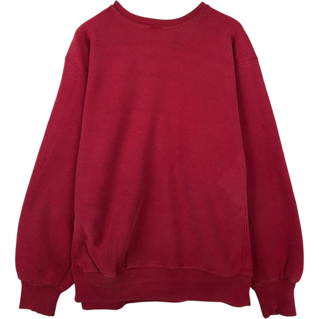90'S MVP PRO WEAVE College Sweatshirt, Made in USA, Men's XL equivalent, Vintage cotton red type Vintage Second Hand
