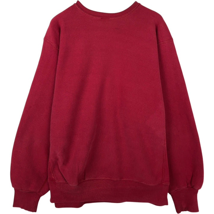 90'S MVP PRO WEAVE College Sweatshirt, Made in USA, Men's XL equivalent, Vintage cotton red type Vintage Second Hand