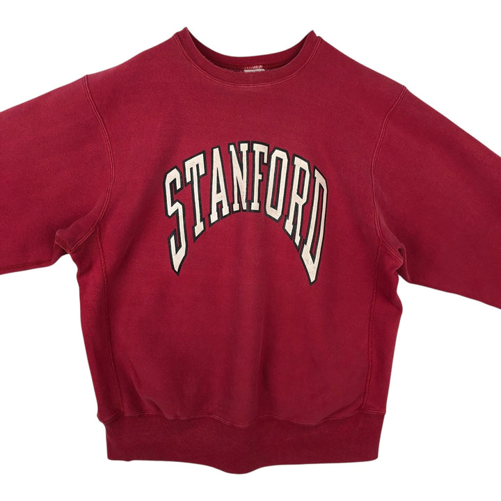 90'S MVP PRO WEAVE College Sweatshirt, Made in USA, Men's XL equivalent, Vintage cotton red type Vintage Second Hand