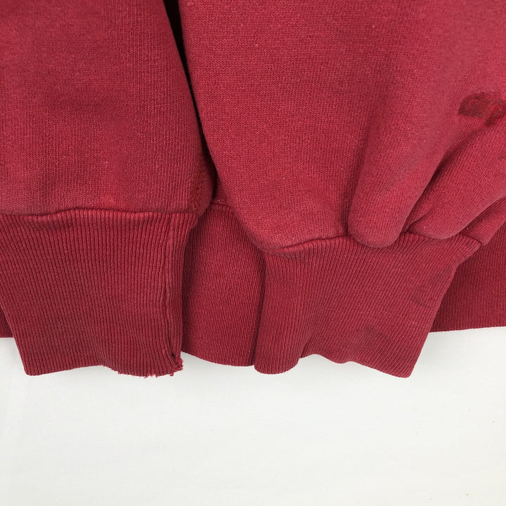 90'S MVP PRO WEAVE College Sweatshirt, Made in USA, Men's XL equivalent, Vintage cotton red type Vintage Second Hand