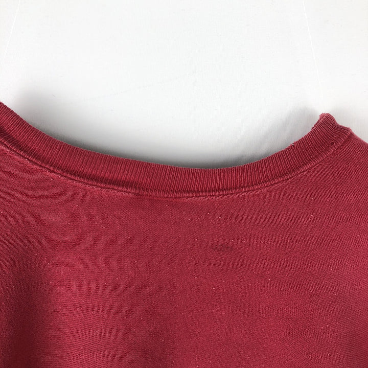 90'S MVP PRO WEAVE College Sweatshirt, Made in USA, Men's XL equivalent, Vintage cotton red type Vintage Second Hand