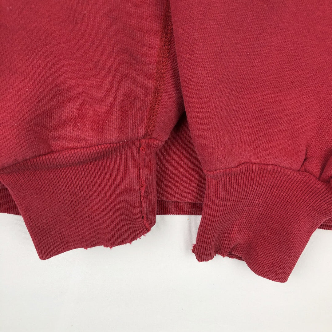 90'S MVP PRO WEAVE College Sweatshirt, Made in USA, Men's XL equivalent, Vintage cotton red type Vintage Second Hand