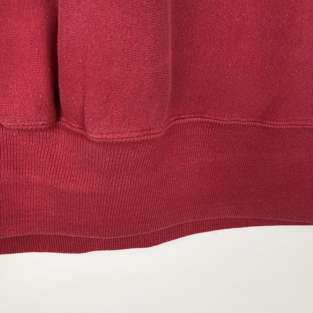 90'S MVP PRO WEAVE College Sweatshirt, Made in USA, Men's XL equivalent, Vintage cotton red type Vintage Second Hand