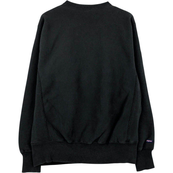 Vintage 90'S Jansport college sweatshirt, made in the USA, size L, men's unclear black type Vintage Second Hand