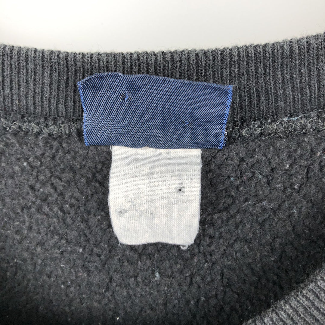 Vintage 90'S Jansport college sweatshirt, made in the USA, size L, men's unclear black type Vintage Second Hand