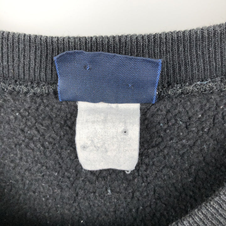 Vintage 90'S Jansport college sweatshirt, made in the USA, size L, men's unclear black type Vintage Second Hand