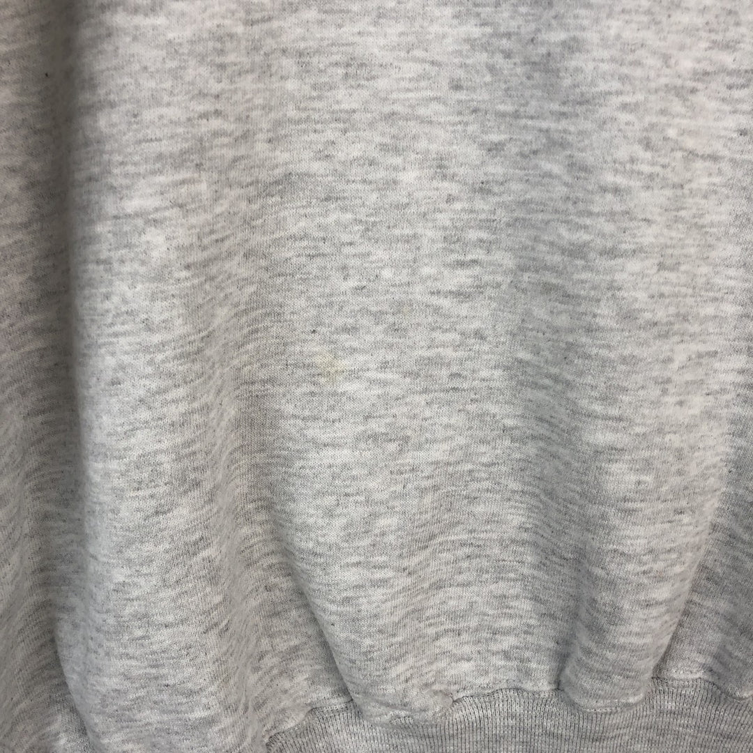 90'S Jerzees SUPER SWEATS Printed Sweatshirt, Made in USA, Men's XL (approx.), Vintage cotton white type Vintage Second Hand