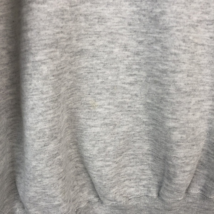 90'S Jerzees SUPER SWEATS Printed Sweatshirt, Made in USA, Men's XL (approx.), Vintage cotton white type Vintage Second Hand