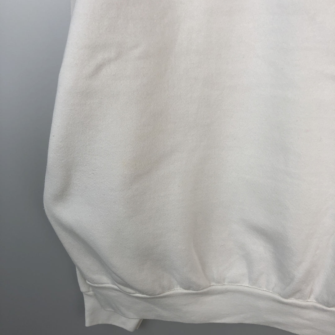 90'S Lee JESUS Jesus Christ Print Sweatshirt, Made in USA, Men's XL (approx.), Vintage unclear white type Vintage Second Hand