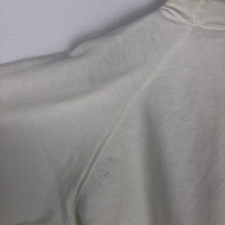 80'S BLUES FOX. Zwananburg Sweatshirt, Men's Size L (approx.), Vintage acrylic white type Vintage Second Hand