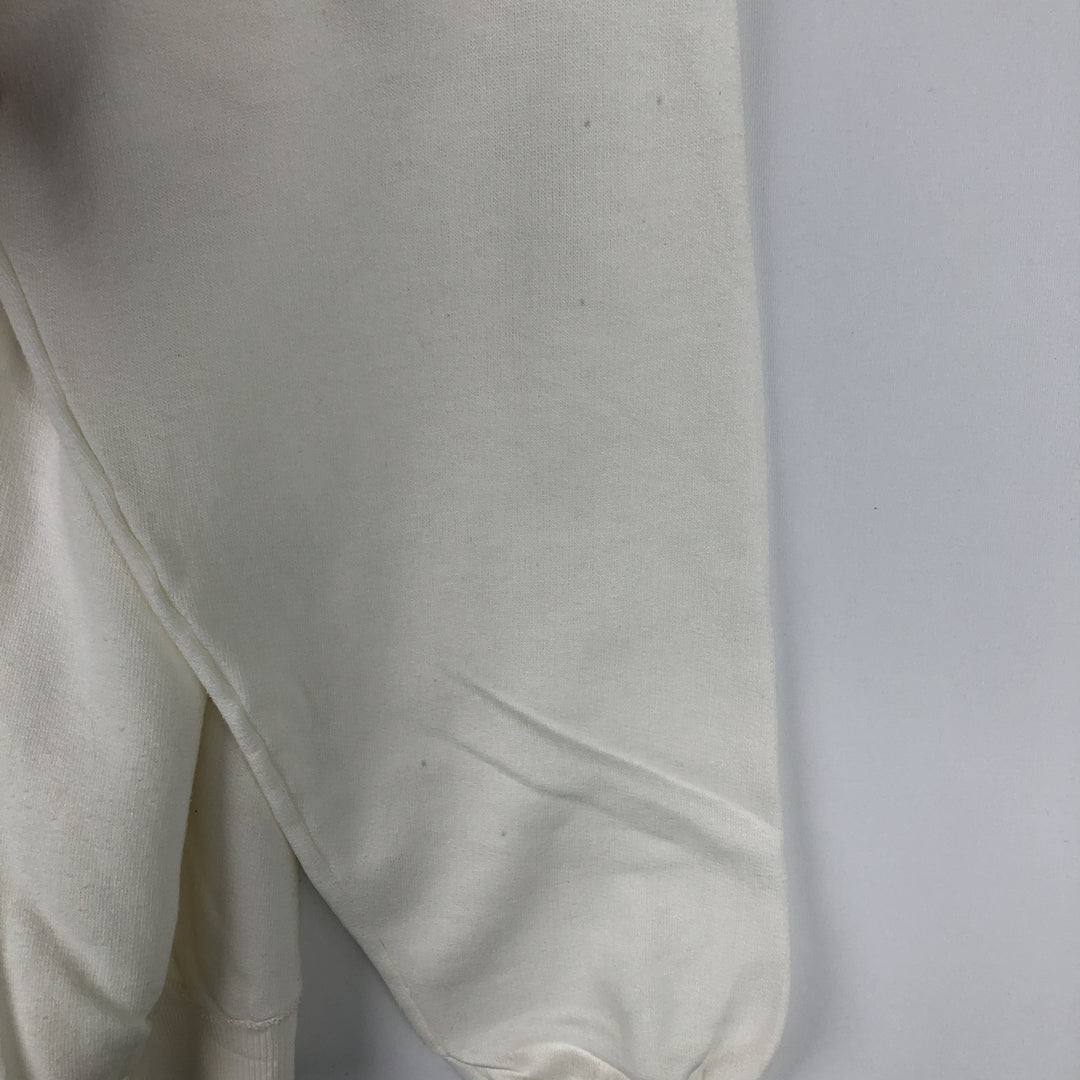 80'S BLUES FOX. Zwananburg Sweatshirt, Men's Size L (approx.), Vintage acrylic white type Vintage Second Hand