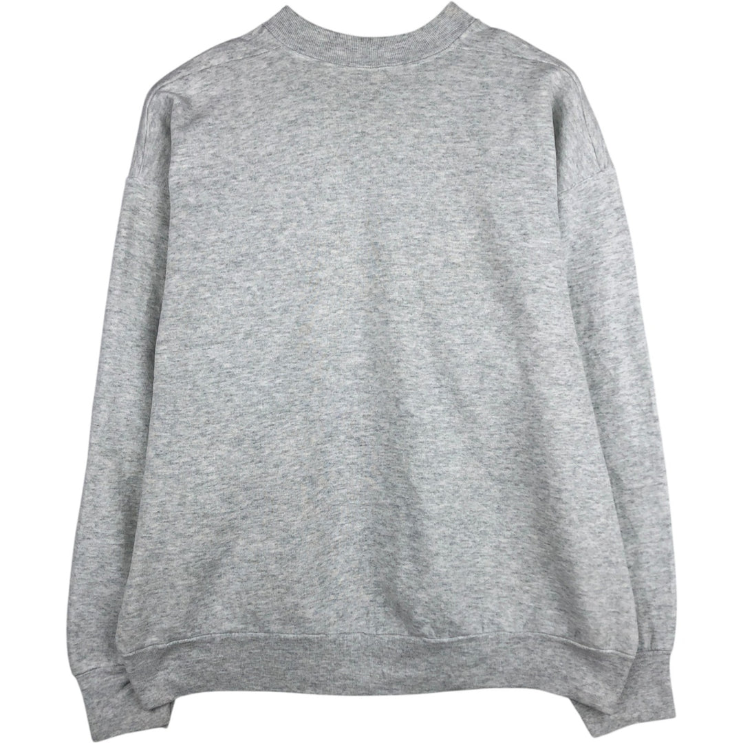 2000'S Fruit of the Loom Best Print Sweatshirt, Made in Canada, Men's Size XL (approx.) cotton gray type Vintage Second Hand