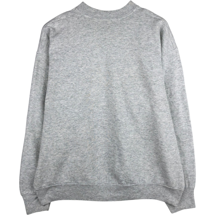 2000'S Fruit of the Loom Best Print Sweatshirt, Made in Canada, Men's Size XL (approx.) cotton gray type Vintage Second Hand