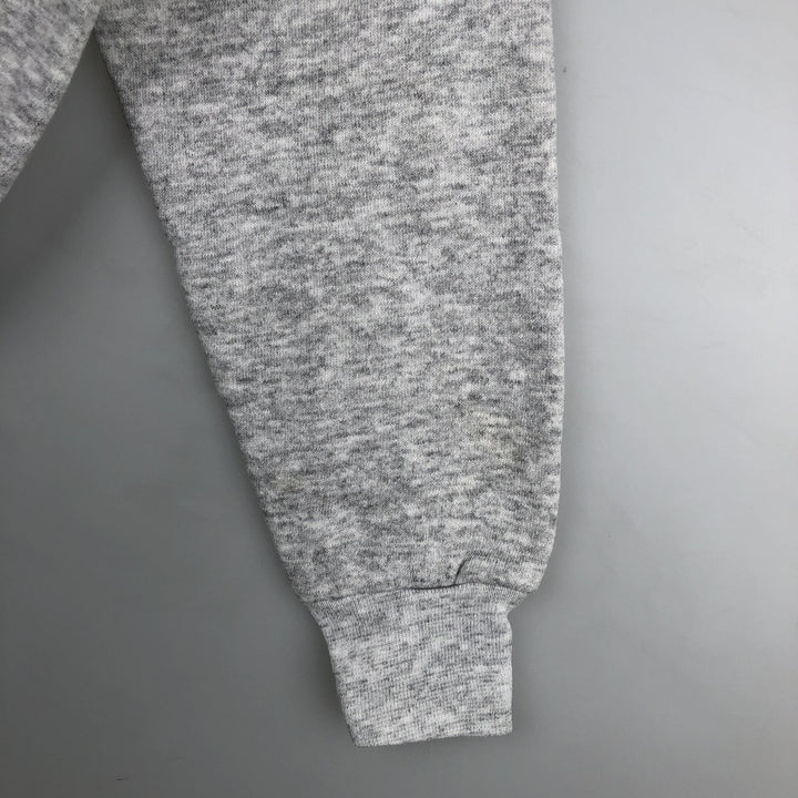 80s-era TULTEX printed sweatshirt, made in USA, men's size M equivalent, vintage. cotton gray type Vintage Second Hand