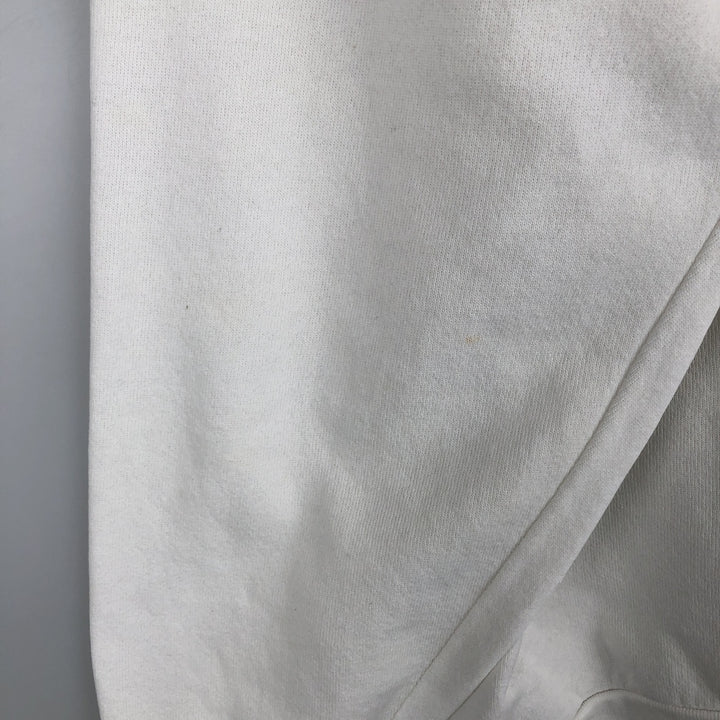 Vintage 90'S Delta DELTA printed sweatshirt, made in the USA, men's size XL cotton white type Vintage Second Hand