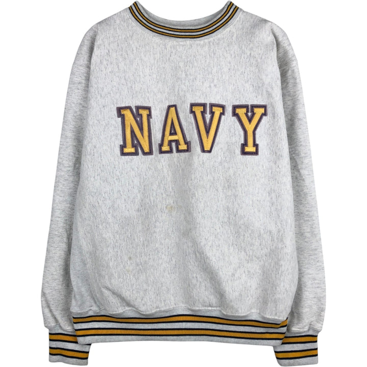 90'S GRAYBEAR Sweatshirt, Made in USA, Men's XL equivalent, Vintage cotton gray type Vintage Second Hand