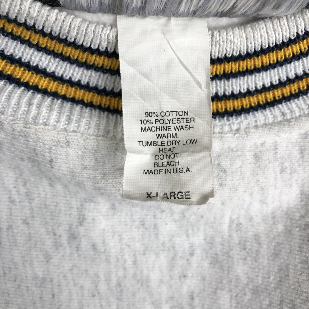 90'S GRAYBEAR Sweatshirt, Made in USA, Men's XL equivalent, Vintage cotton gray type Vintage Second Hand