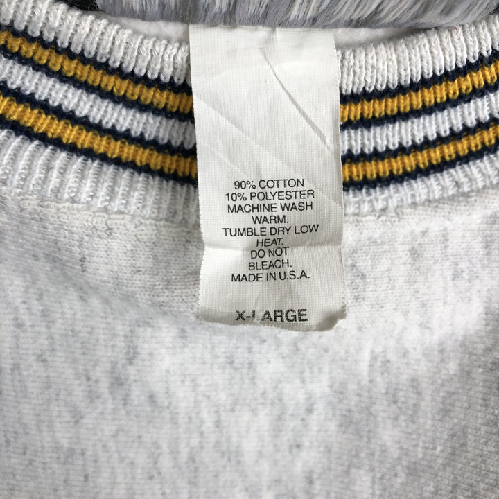 90'S GRAYBEAR Sweatshirt, Made in USA, Men's XL equivalent, Vintage cotton gray type Vintage Second Hand