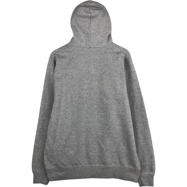 ~2000'S Nike Team Center Logo Sweatshirt Pullover Hoodie, Men's Size XL cotton gray type Vintage Second Hand