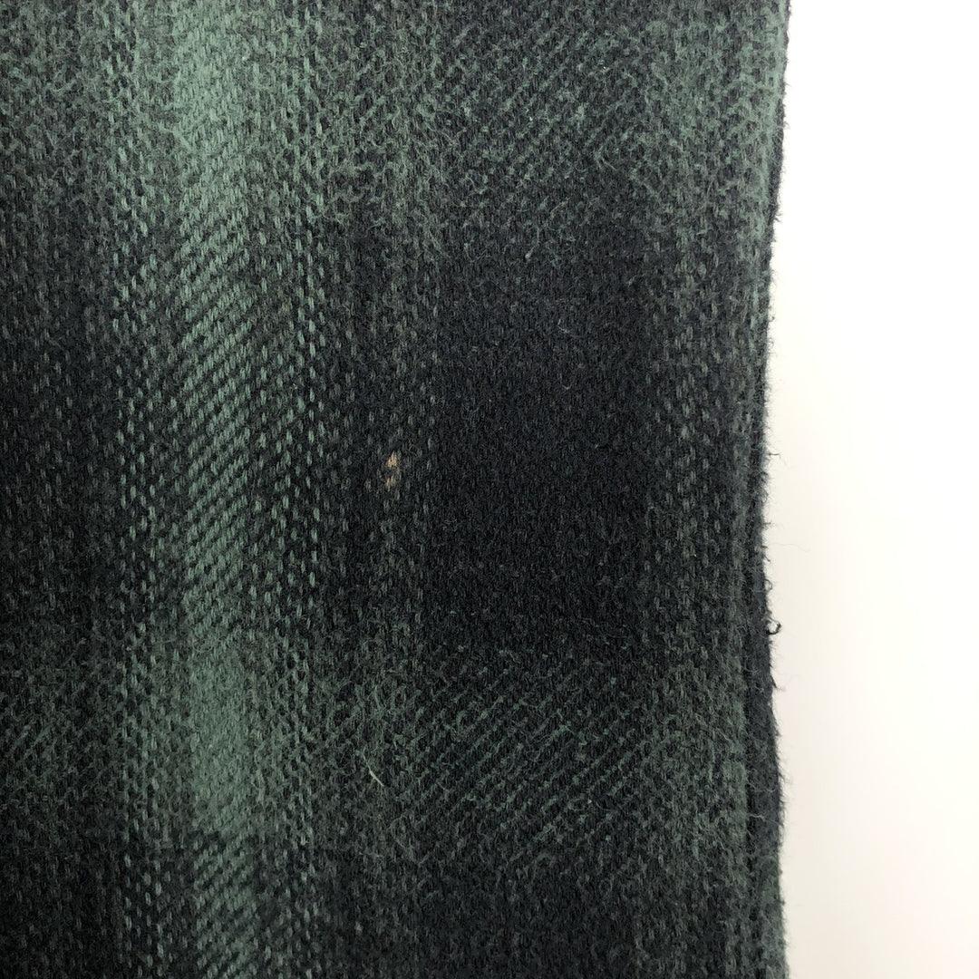 Field and Stream FIELD AND STREAM Ombre Check Long Sleeve Flannel Check Shirt, Men's XL cotton black type Vintage Second Hand