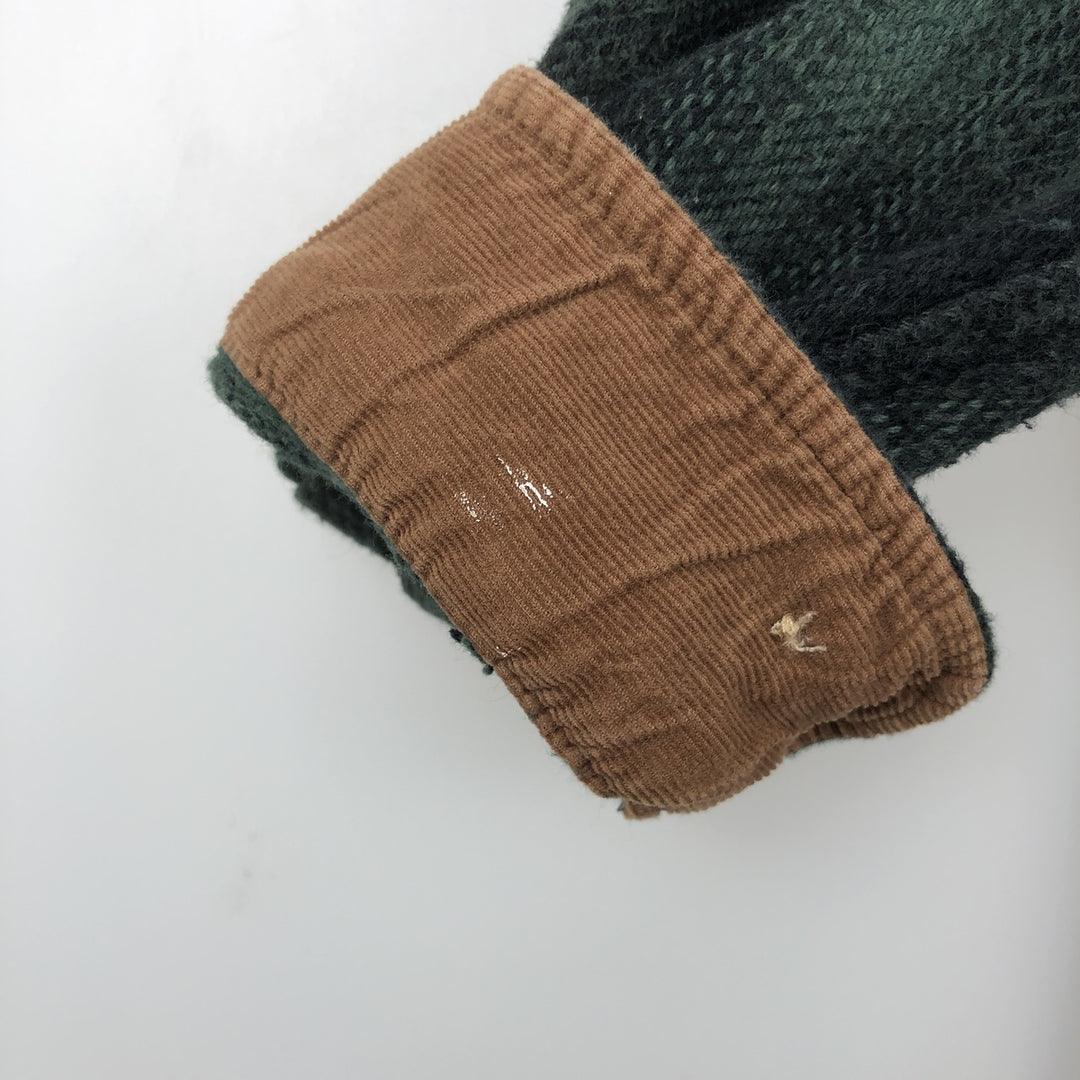 Field and Stream FIELD AND STREAM Ombre Check Long Sleeve Flannel Check Shirt, Men's XL cotton black type Vintage Second Hand