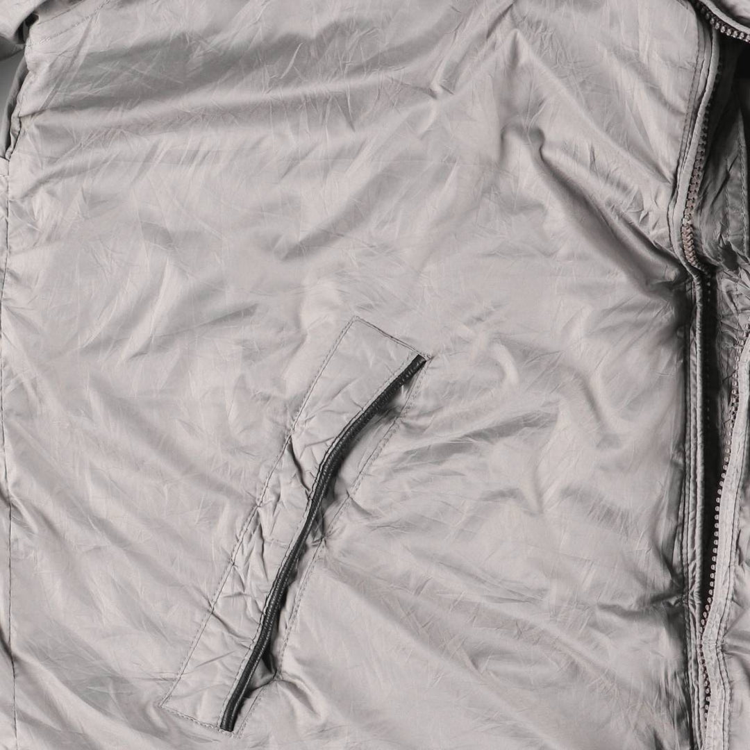 Ralph Lauren POLO by Ralph Lauren padded down jacket, men's size M (approx.) polyester gray type Vintage Second Hand