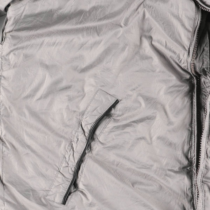 Ralph Lauren POLO by Ralph Lauren padded down jacket, men's size M (approx.) polyester gray type Vintage Second Hand